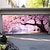 abordables Couvertures de porte-Paysage de fleurs de cerisier en plein air, couverture de porte de garage, bannière, belle grande toile de fond, décoration pour porte de garage extérieure, décorations murales pour la maison,