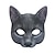 ieftine recuzită pentru cabină foto-minge de machiaj de carnaval imprimată digitală mască animal pisică