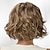 cheap Older Wigs-Synthetic Wig Curly With Bangs Machine Made Wig Short A1 A2 Synthetic Hair Women&#039;s Soft Fashion Easy to Carry Blonde Brown