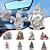 cheap Christmas Decorations-Car Hanging Ornament,Acrylic 2D Flat Printed Keychain, Optional Acrylic Ornament and Car Rear View Mirror Accessories Memorial Gifts Pack