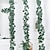 Χαμηλού Κόστους Ψεύτικα Λουλούδια &amp; Βάζα-76 ιντσών πράσινη διακόσμηση κρεμαστής αμπέλου τεχνητό πράσινο φυτό φύλλα ευκαλύπτου φύλλα ιτιάς αμπέλι κατάλληλο για διακόσμηση σπιτιού κρεμαστή διακόσμηση γάμου διακόσμηση εμπορικού κέντρου