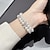 abordables Bracelets Apple Watch-Bijoux Bracelet Compatible avec Bracelet Apple Watch 38mm 40mm 41mm 42mm 44mm 45mm 49mm Paillettes Diamant bling Perlé Perles Bracelet de remplacement pour iwatch Ultra 2 Series 9 8 7 SE 6 5 4 3 2 1