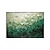 levne Abstraktní malby-ruční olejomalba plátno nástěnné umění dekorace současné zelené abstraktní pro domácí výzdobu válcované bezrámové nenatažené malby