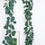 billiga Konstgjorda blommor och vaser-76 tum grön vinranka hängande dekoration konstgjord grön växt eukalyptusblad pilblad vinstockar lämplig för hemhängande dekoration bröllopsdekoration kommersiellt centrum dekoration vinstockar