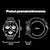 economico Smartwatch-696 N15 Orologio intelligente 1.53 pollice Intelligente Guarda Bluetooth Pedometro Avviso di chiamata Monitoraggio frequenza cardiaca Compatibile con Android iOS Da uomo Chiamate in vivavoce