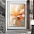 halpa Kukka-/kasvitaulut-mintura käsintehty abstrakti kukka öljymaalauksia kankaalle seinätaide koriste moderni kuva kodin sisustukseen rullattu kehyksetön venyttämätön maalaus