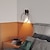 economico Lampade LED da parete-applique da parete a led ruotabile di 300 ° cerchio bianco caldo design lampade da parete per interni per camera da letto bagno corridoio porta scala 110-240 v