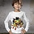 ieftine tricouri 3d pentru băieți-Băieți 3D Desene Animate Tricou Cămașă Manșon Lung Tipărire 3D Primăvară Toamnă Sport Modă Șic Stradă Poliester Copii 3-12 ani Stil Nautic În aer liber Casual Zilnic Fit regulat