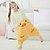 ieftine Pijamale Kigurumi-Pentru copii Pijamale Kigurumi Haine de noapte Pijama Întreagă Animal Anime Pijama Întreagă Drăguţ Flanelă Cosplay Pentru Baieti si fete Haine de dormit pentru animale Desen animat