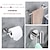 cheap Bathroom Accessory Set-Bathroom Accessory Set / Toilet Paper Holder / Robe Hook New Design / Adorable / Creative Contemporary / Modern Stainless Steel / Low-carbon Steel / Metal 3pcs - Bathroom Wall Mounted