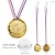 Χαμηλού Κόστους Υπαίθρια Διασκέδαση &amp; Σπορ-3 τμχ τιμητικό μετάλλιο κατάταξης σούπερ μπολ Παγκόσμιο Κύπελλο ποδοσφαιρικών παιχνιδιών επιβράβευσης στηρίγματα σιτάρι αυτί χρυσό μετάλλιο πρωταθλητής κύπελλο πλαστικό σούπερ μπολ