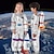 Χαμηλού Κόστους Κοστούμια για κορίτσια-Αστροναύτης Στολές Ηρώων Onesies Αγορίστικα Κοριτσίστικα for Απόκριες Μασκάρεμα Απόκριες Επίδοση Μασκάρεμα Παιδικά