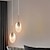 preiswerte Insellichter-Pendelleuchte 1/2 Licht moderne Innenbeleuchtung Home Nachttischlampe Wohnzimmer Dekor Mode Licht Luxus Kronleuchter