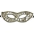 Χαμηλού Κόστους Party Supplies-15 τμχ ζεστή χρυσή μάσκα δαντέλας για πάρτι μακιγιάζ μάσκα αποκριών μάσκα μισού προσώπου με ένα μάτι αλεπού διασκέδαση μάσκα ματιών