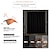 billige Gardiner-mørklægningsgardiner bladtrykt, 1 panel gennemføring termisk isoleret værelse mørklægningsgardiner til soveværelse og stue