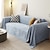 Недорогие Покрывало-Чехол для дивана из синели, однотонный, современный, минималистичный, с защитой от кошачьих царапин, полный комплект, чехол для дивана, всесезонный универсальный чехол для дивана, ткань