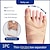Недорогие Домашняя медицинская помощь-1 пара носков для коррекции пальцев ног, разделитель для перекрытия пальцев, ультратонкая дышащая обувь, которую можно носить как мужчинами, так и женщинами, с регулировкой