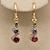 cheap Earrings-Women&#039;s Drop Earrings Earrings Vintage Style Joy Elegant Vintage Fashion Luxury Sweet Earrings Jewelry Light Red / Green / Rainbow For Wedding Halloween Gift 1 Pair