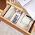 preiswerte Schmuckkästchen und Kosmetikaufbewahrung-4-teilige Schubladen-Aufbewahrungsbox für den Heimschreibtisch mit integrierter transparenter Organisationsbox für Studentenwohnheime, Schreibtisch, Kosmetik, Schreibwaren, Trennbox