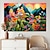 cheap Landscape Prints-Landscape Wall Art Canvas Color fantasy city Prints and Posters Pictures Decorative Fabric Painting For Living Room Pictures No Frame