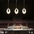 voordelige Eilandlichten-led-hanglamp kristal moderne keukeneilandlamp, verstelbare hangverlichting voor keukeneiland, led-kroonluchter voor eetkamer, slaapkamer, mini-hangende spotlampen (1-pack)