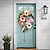 preiswerte Künstliche Pflanzen-Frühlingskränze für die Haustür, farbenfrohe künstliche Blumen-Feiertagsdekoration für Zuhause, draußen, drinnen, Wand, Fenster, Hochzeitsdekoration