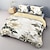 billige eksklusivt design-blomstermønster dynetrekk sett dynesett myk luksus sengetøysett i bomull hjemmeinnredning skumring sengetøy gave konge dronning full størrelse