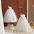 billige Dukketilbehør-redzoo martian gris prinsesses brudekjole til barn gjør-det-selv håndlagde klær designer jente bursdag gaveeske