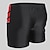 cheap Men&#039;s Boxer Swim Trunks-Men&#039;s Swimwear Swim Shorts Boxer Swim Shorts Sports Going out Weekend Breathable Quick Dry Running Casual Patchwork Color Block Knee Length Gymnatics Activewear Yellow Red Micro-elastic