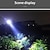 abordables Linternas y luces de camping-1 PC 3 W Linternas y luces de camping con función de iluminación Blanco Cálido Blanco Fresco 5 V Main light xpg, 30 auxiliary lights Cuentas LED