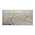 お買い得  花/植物画-手作り油絵キャンバス壁アート装飾 3d パレットナイフ家の装飾のための大きな白い花ロールフレームレス未延伸絵画