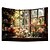 cheap Landscape Tapestry-Flowers on Window Wall Hanging Tapestry Wall Art Large Tapestry Mural Decor Photograph Backdrop Blanket Curtain Home Bedroom Living Room Decoration
