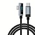ieftine Cabluri Telefon Mobil-Essager 100w usb c la usb c încărcător rapid unghi de 90 de grade cablu de încărcare afișaj 5a încărcare rapidă cablu de date usb c
