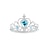 abordables accesorios de fotomatón-Diadema con corona para niña, accesorios para el cabello para niño, corona de princesa de hielo y nieve para halloween, cetro para bebé