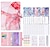 cheap Notebooks &amp; Planners-11 Colors A6 Macaron Marble Leather A6 PU Leather DIY Binder Notebook Cover Journal Agenda Planner Cover Diary Schedule Paper Cover School Stationery Diary Weekly Monthly Planner Budget Planner 2023