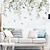 preiswerte Wand-Sticker-Botanische grüne Blätter Wandaufkleber Eukalyptusblatt Pflanzen Wandkunst Aufkleber Schlafzimmer Wohnzimmer TV Hintergrund Wanddekoration