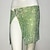 abordables Costumes vintage et anciens-Métallique Etincelant Sexy Jupe Cache-maillot en maille transparente avec strass. Disque Femme Soirée Jupe
