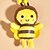 cheap Dog Toys-1pc Bee Design Pet Grinding Teeth Plush Toy Durable Chew Toy For Dog Interactive Supply