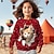 cheap Girl&#039;s 3D Hoodies&amp;Sweatshirts-Girls&#039; 3D Cat Sweatshirt Pullover Long Sleeve 3D Print Spring Fall Fashion Streetwear Adorable Polyester Kids 3-12 Years Crew Neck Outdoor Casual Daily Regular Fit