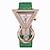 abordables Relojes de Cuarzo-5 unids/set reloj de pulsera analógico de estrella vintage de cuarzo con diamantes de imitación de lujo para mujer &amp; conjunto de joyas, regalo para mamá ella