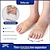 baratos Cuidados de saúde em casa-1 par de meias de correção de dedos, separador de sobreposição de dedos, sapatos respiráveis ultrafinos-vestíveis para homens e mulheres ajustáveis