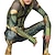 cheap Movie &amp; TV Theme Costumes-Aquaman and the Lost Kingdom Aquaman Cosplay Costume One-Piece Men&#039;s Boys Movie Cosplay Anime Cosplay Gold Green Flesh Color Halloween Masquerade Leotard / Onesie