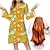 Недорогие Костюмы Старого света-Комплект с платьем хиппи в стиле бохо, ободок для волос с перьями, 2 предмета, ретро, винтажное платье в стиле диско 1970-х годов, женский костюм для косплея, винтажное вечернее платье с длинными