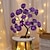 levne Dekorativní světla-valentýnská růže květ strom lampa 24 hlav růže stolní světlo usb plug lampa pro svatební party dekorace noční osvětlení
