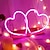 voordelige Decoratieve lichten-roze hart-neonlicht, batterij- of USB-aangedreven led-neonlicht, feest, Valentijnsdag decoratielicht, tafel- en wanddecoratielicht, meisjeskamer, slaapzaal, huwelijksverjaardag woondecoratie