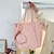 preiswerte Handtaschen und Tragetaschen-Damen Schultertasche Nylon Täglich Reißverschluss Hohe Kapazität Leichtgewichtig Feste Farbe Schwarz Rosa Grün