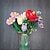 halpa Rakennuslelut-naistenpäivälahjat rakennuspalikka kukka ql2336-ql2360 kukkapuutarha sarja ruusu pieni hiukkanen tee itse kokoonpanolelu koriste kukka äitienpäivä lahjat äidille