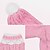 cheap Dolls Accessories-Girl&#039;s Toy 60cm Doll Clothing Princess Wedding Dress Changing Sweater Pink Dress With Hat Autumn And Winter Clothing Set