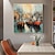 お買い得  風景画-大きな手描きの油絵キャンバス海と漁船の家の壁の写真リビングルームの家の装飾アートフレームなし