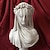 cheap Statues-Lady Statue, Veiled Lady Bust Greek Goddess Statue Abstract Victorian Veiled Maiden Statue Statue Home Decor Aesthetic for Home Art Collection Ornament